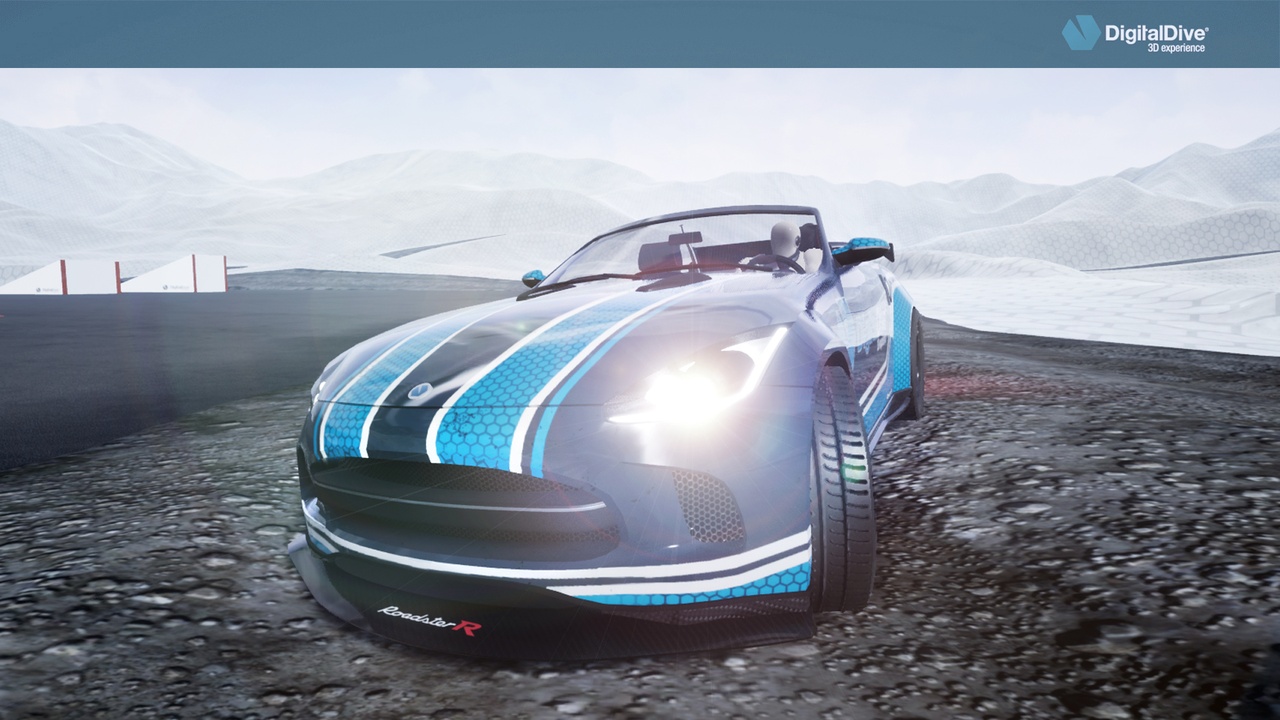 Media 1 for listing Drivable Cars: Roadster  3d assets and blueprints