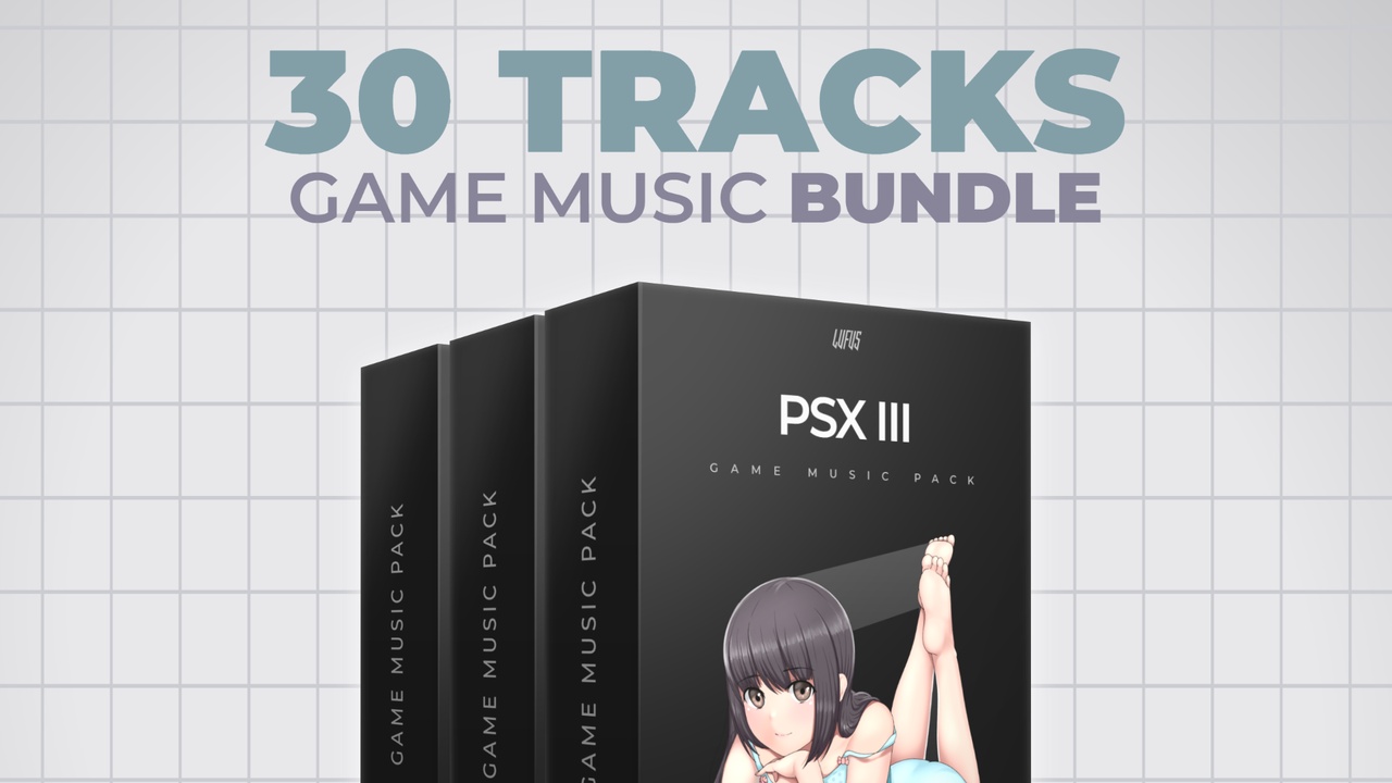 Media 1 for listing PSX Music Bundle Vol. 1 - Breakcore, Jungle, Drum and Bass, 90s, Retro, Y2K Game