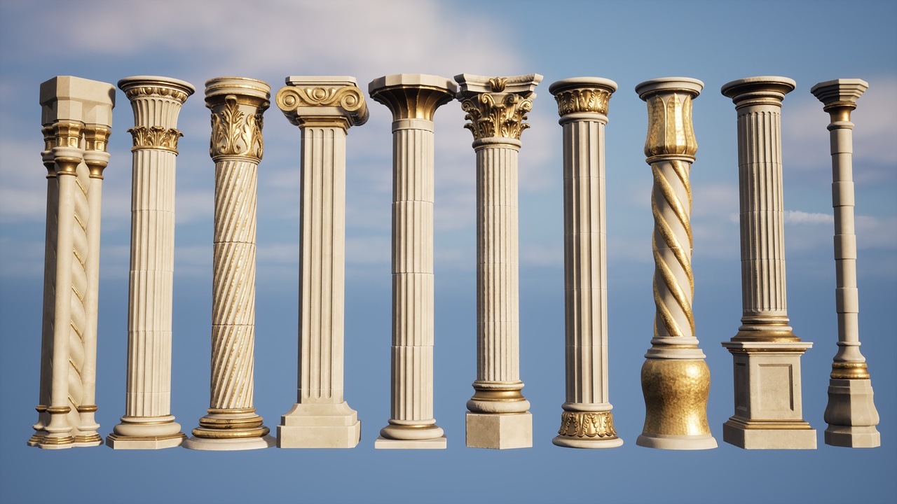 Media 1 for listing Roman VOL2 Columns Kit