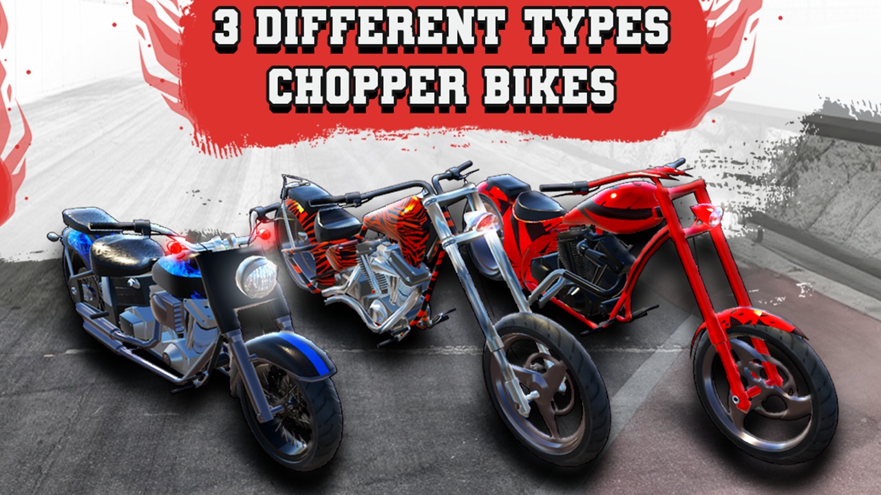 Media 1 for listing Motorcycle Pack: Chopper Bikes
