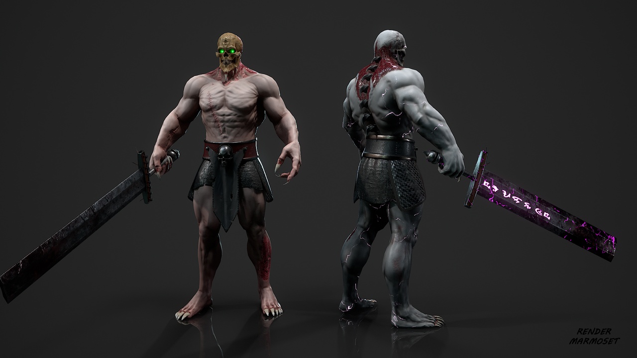 Media 1 for listing Skeleton 3 Meatman