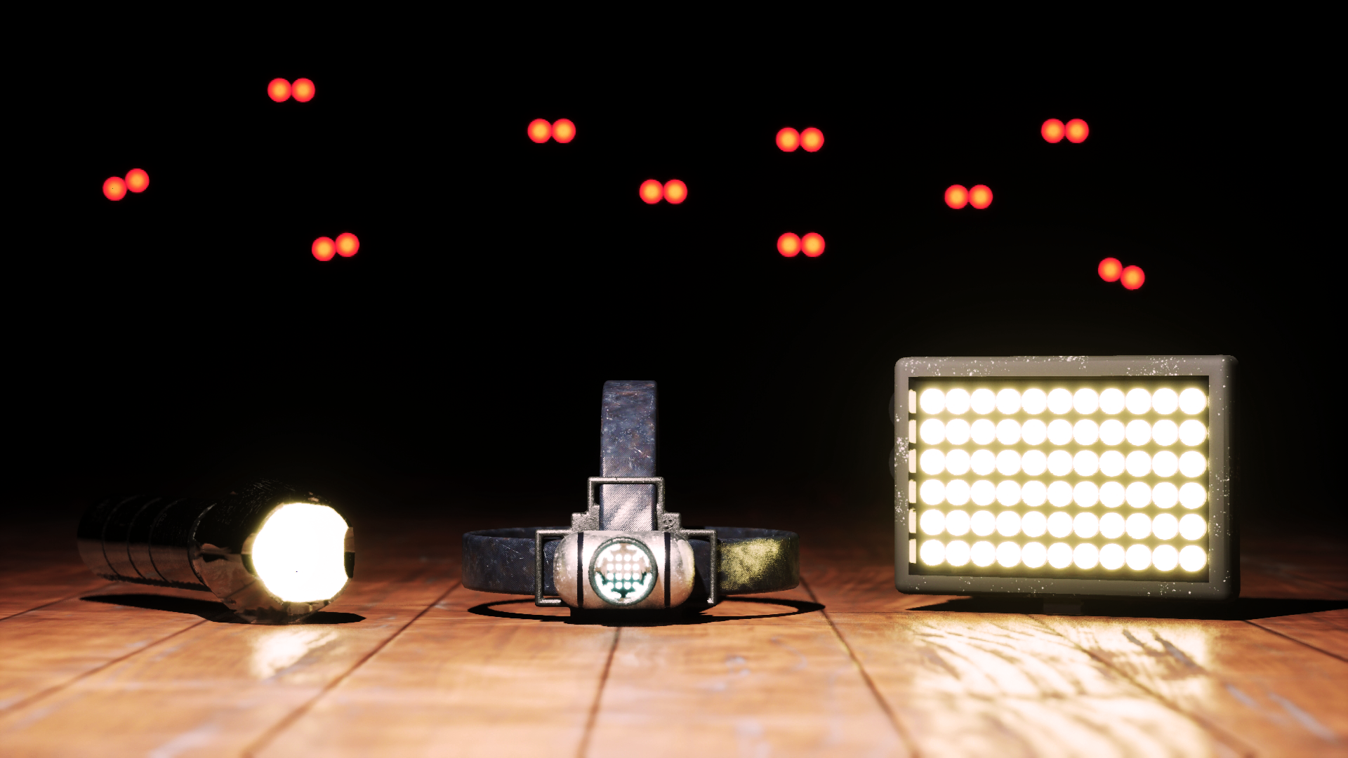 Ghost Hunting FlashLight Pack | Paranormal Light Sources Kit | Fab