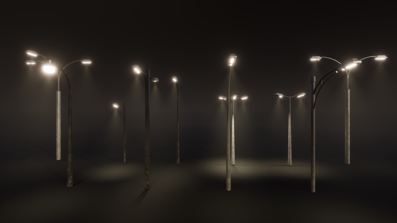 商品 Free Street Lights Pack 01 的媒体 1