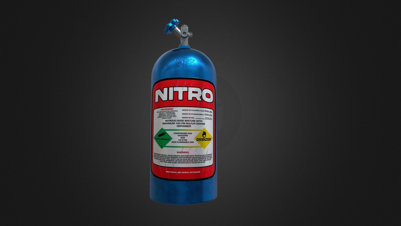 Media 1 for listing Car Nitro Bottle