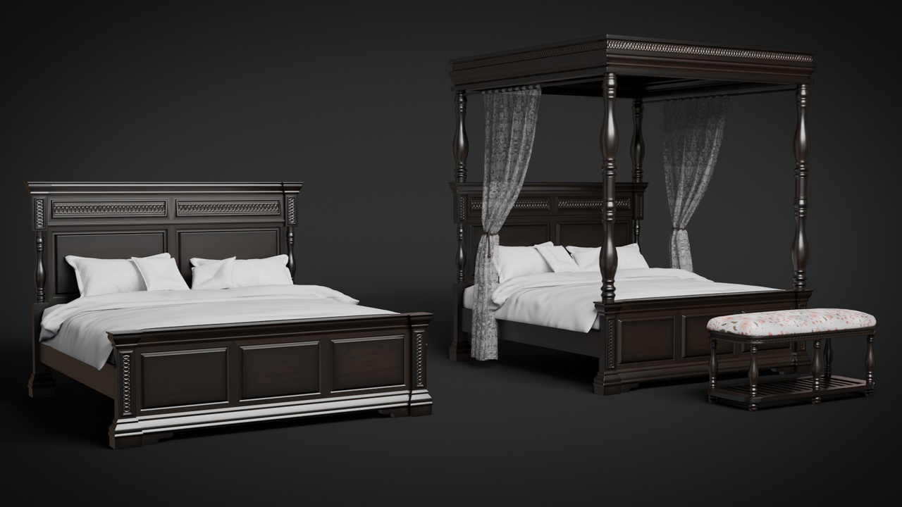 Media 1 for listing Bed Collection- (Game Ready)