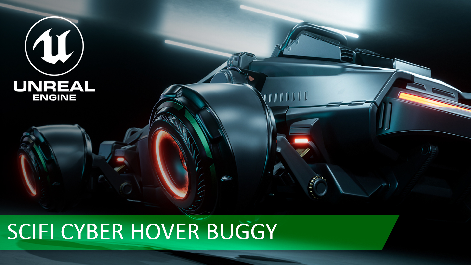 SciFi Cyber Hover Buggy | Fab
