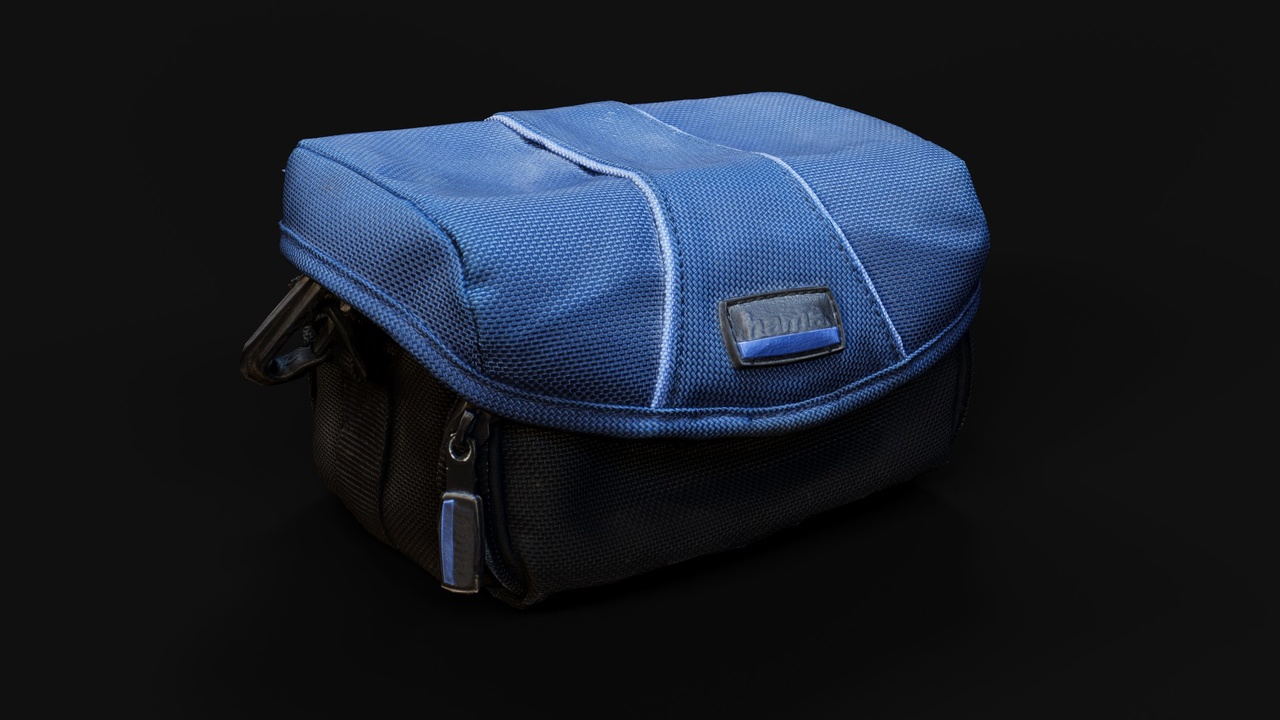 Media 1 for listing small photo bag prop PBR photogrammetry