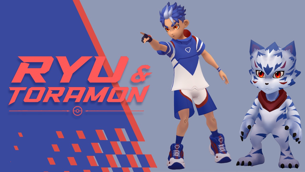 Media 1 for listing Stylized Character Creature - Ryu & Toramon