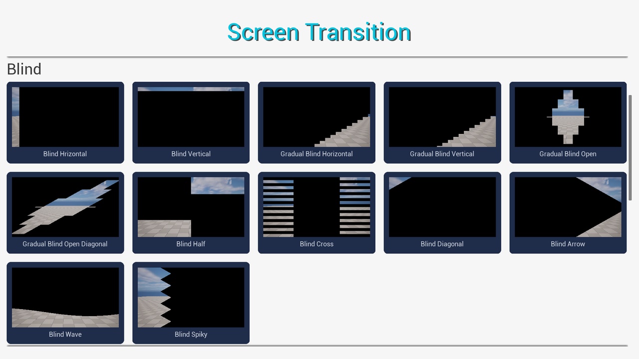 出品Screen Transition Material Packのメディア1