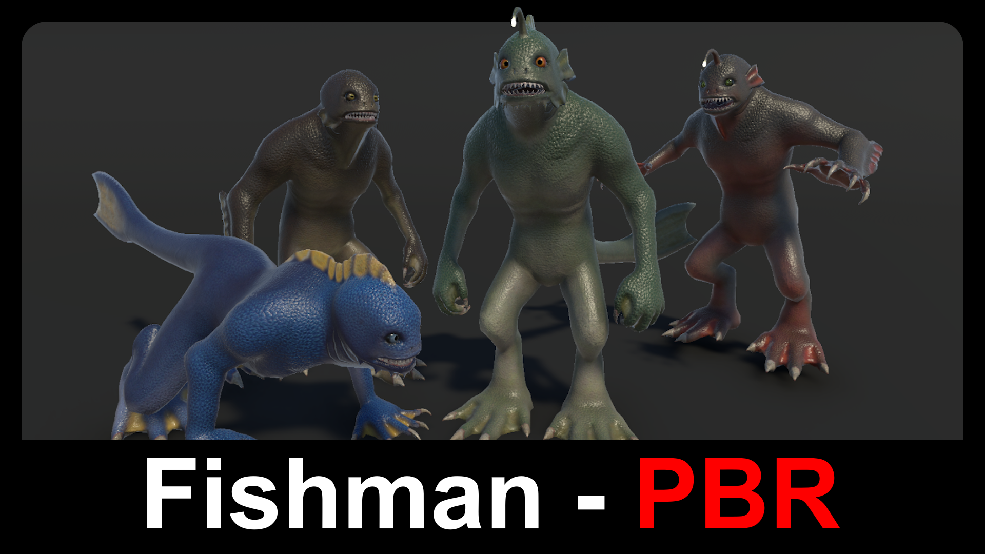 Fvm Fish Fishman - PBR | Fab