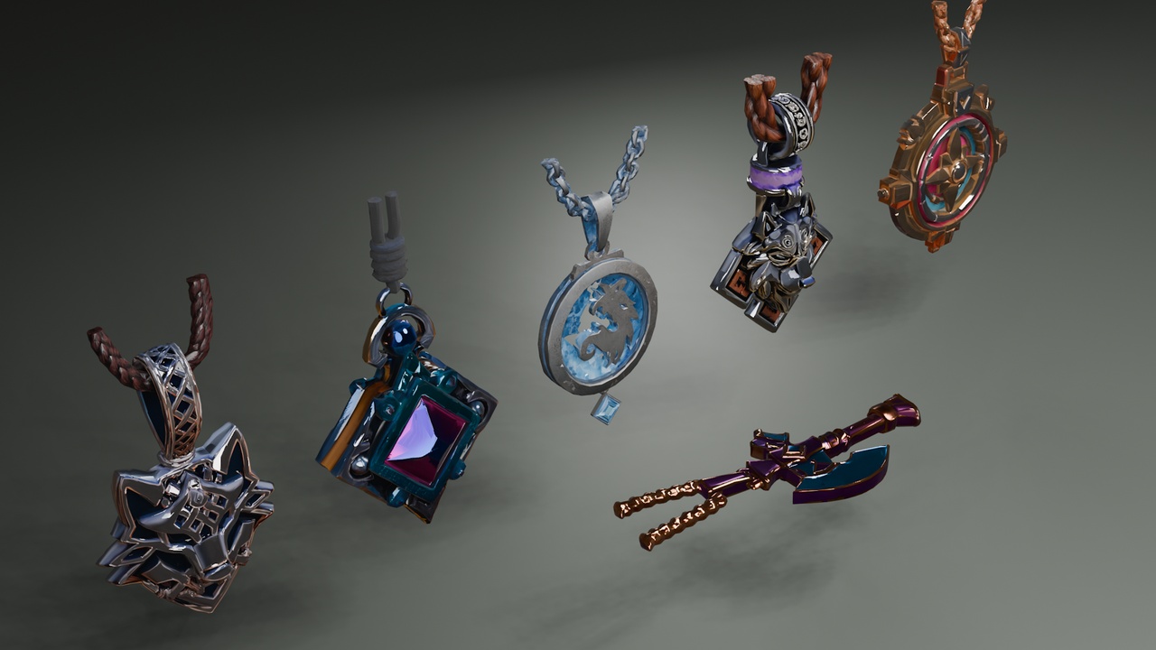 Media 1 for listing Stylized Pendants Pack✨
