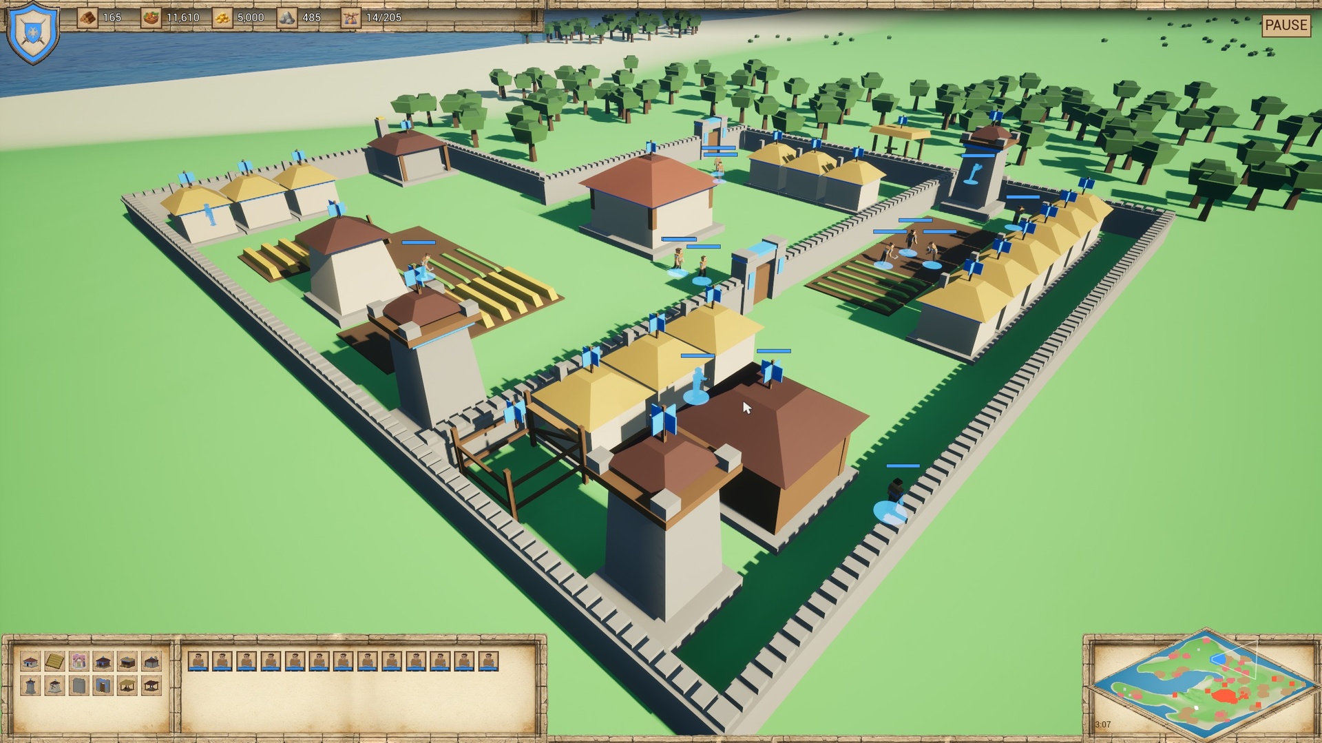 Media 1 for listing RTSKit — Real-Time Strategy Game Template with Economy, Walls & AI | UE5