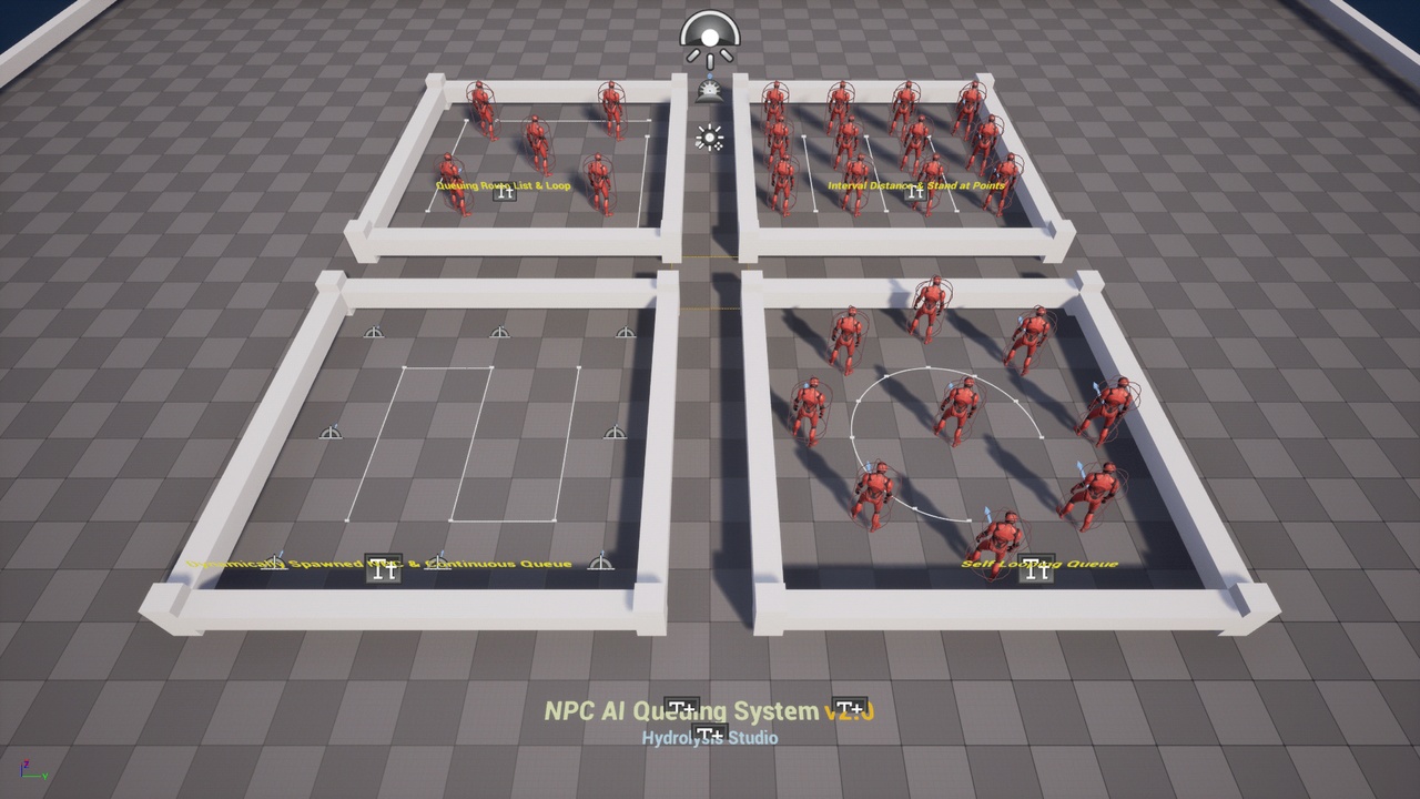 商品 NPC AI Queuing System 的媒体 1
