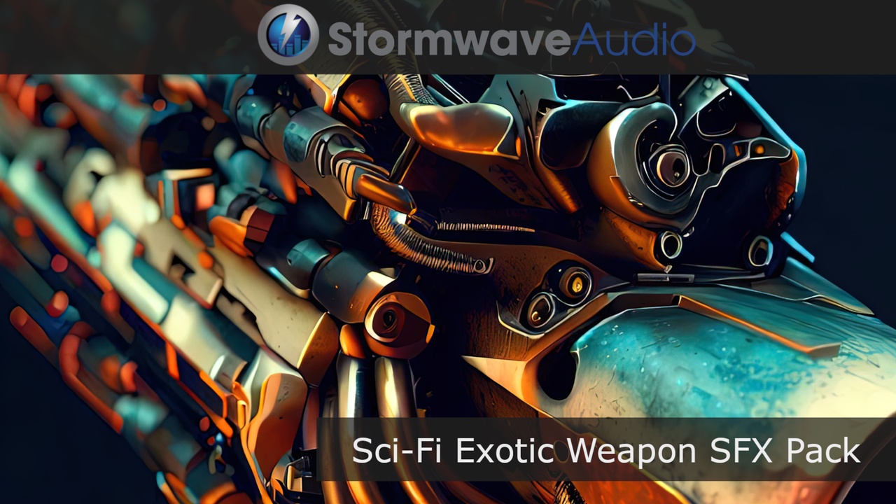 Media 1 for listing Sci-Fi Exotic Weapon Sound Effects Pack