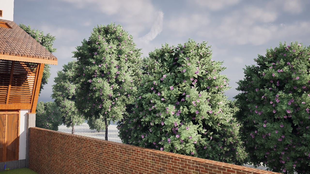Media 1 for listing HighPoly Flower Tree