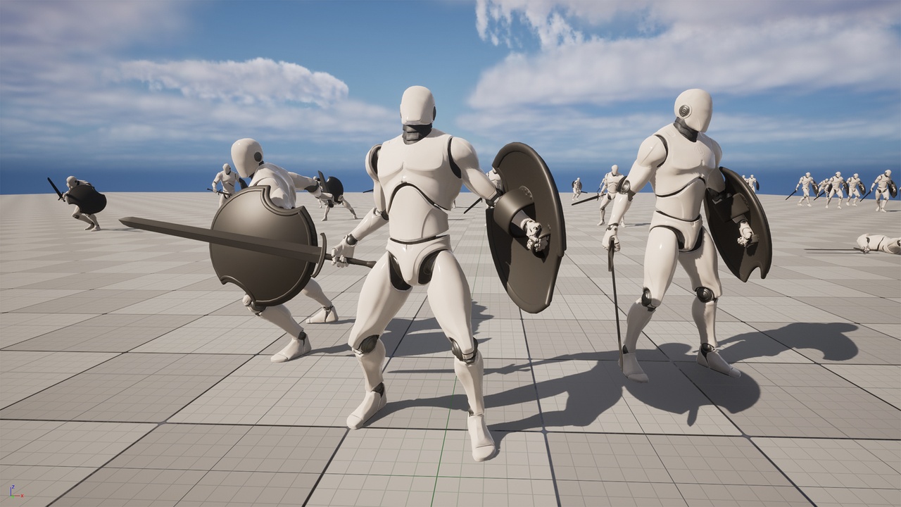Media 1 for listing Dynamic Sword Shield Animations V3