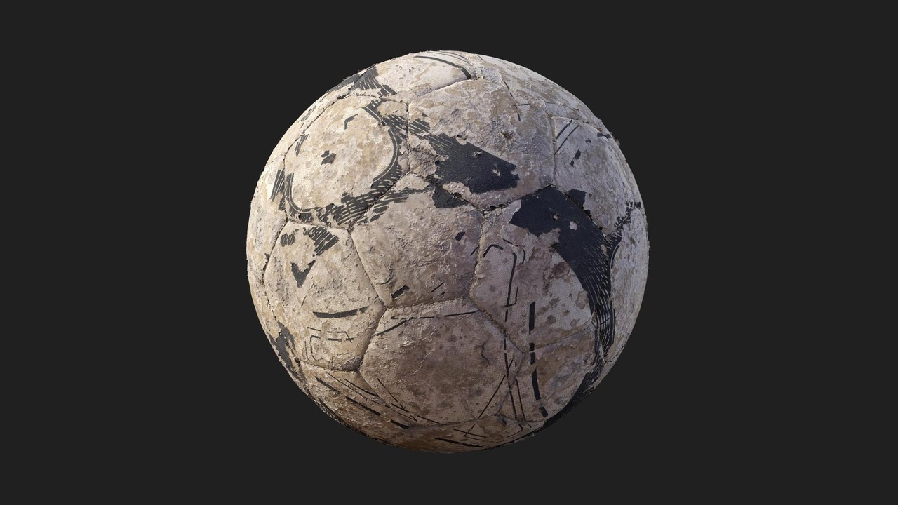 Media 1 for listing Worn Football