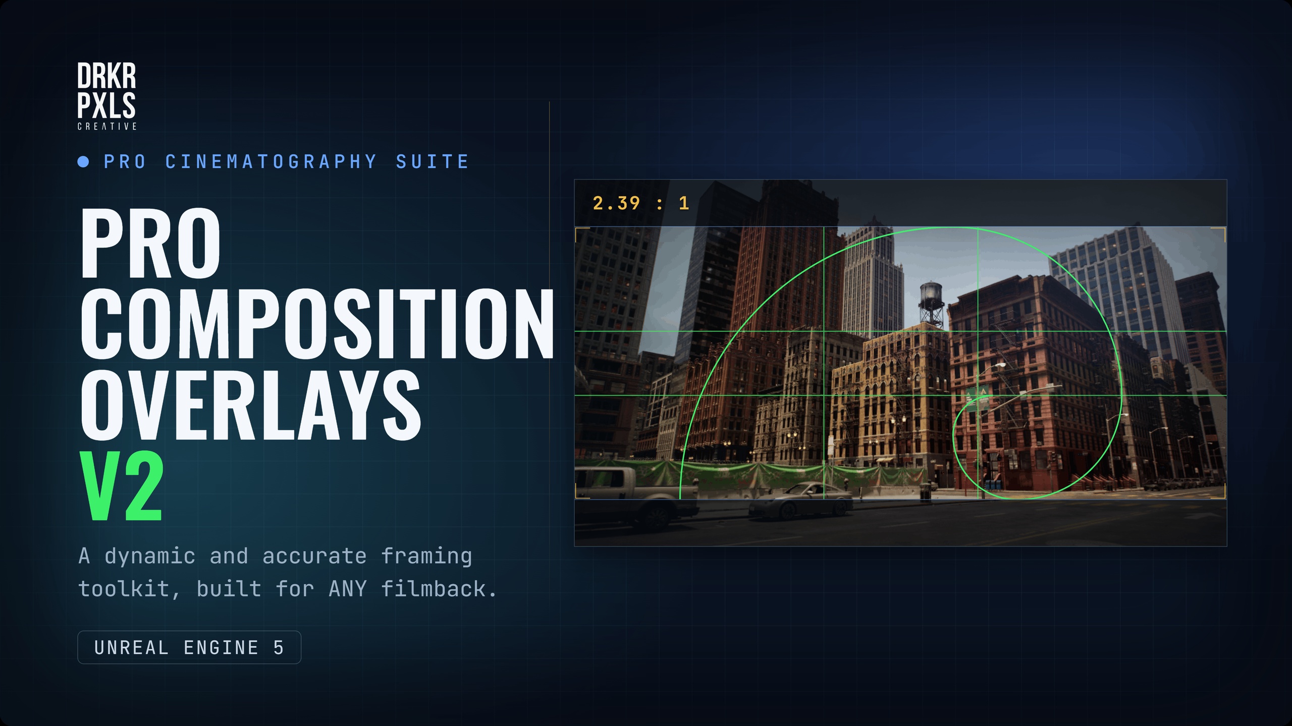Media 1 for listing Pro Composition Overlays V2