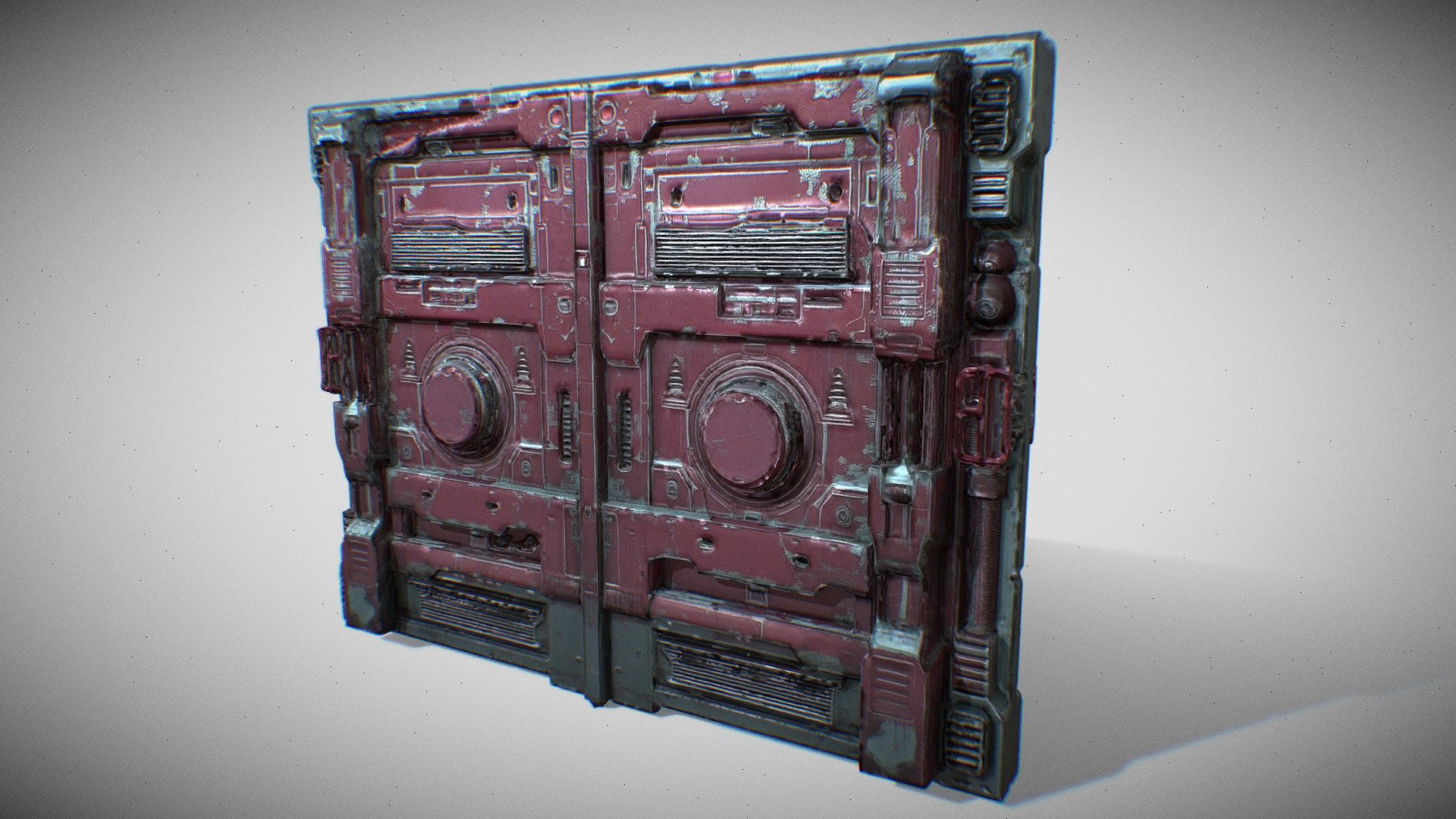 Sci-Fi Bulkhead Door Panel | Fab