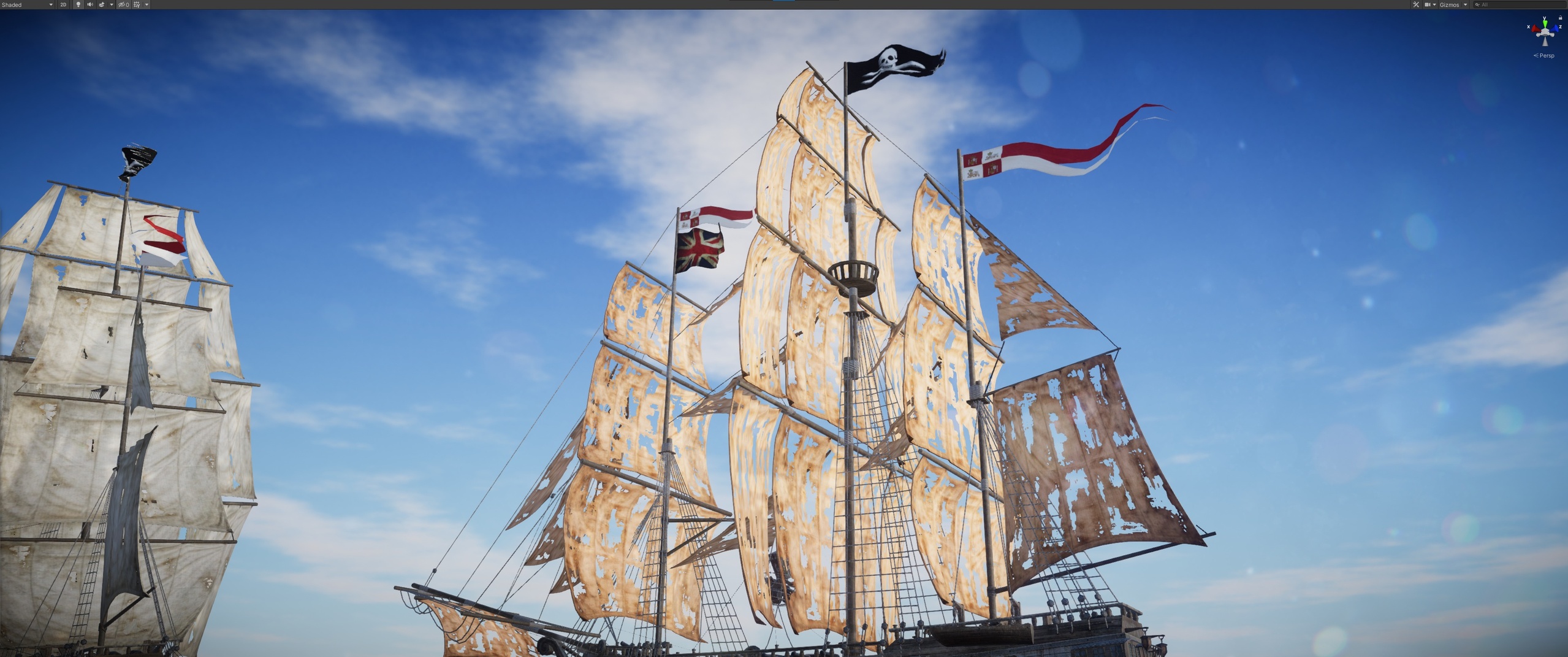 Media 1 for listing Full Sail - Shader based Animated Sails System
