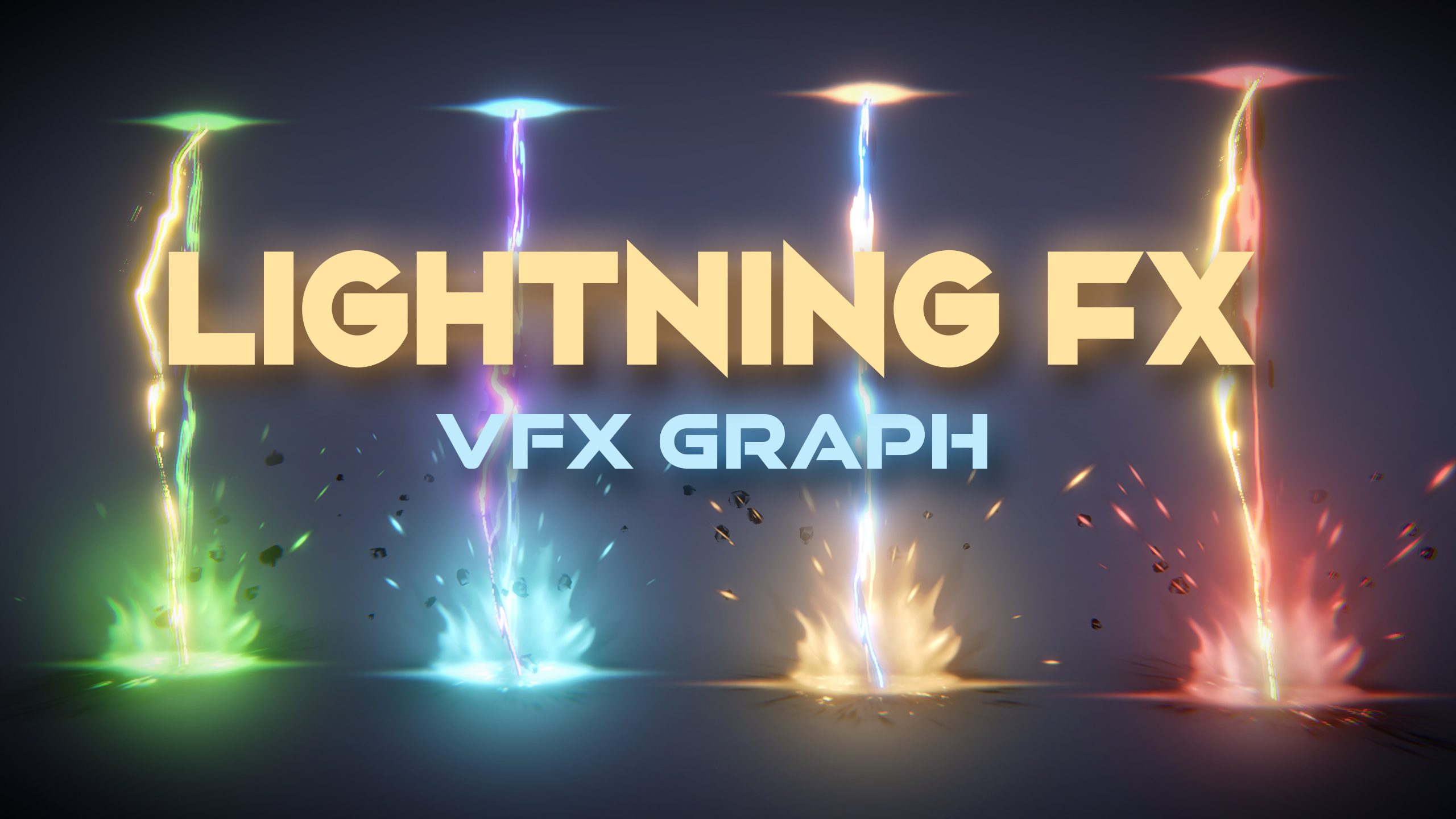 VFX Graph - Lightning Effects - Vol. 1 | Fab