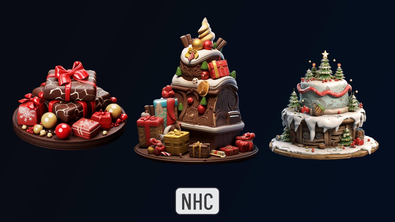 出品NHC - Christmas Food 01のメディア1