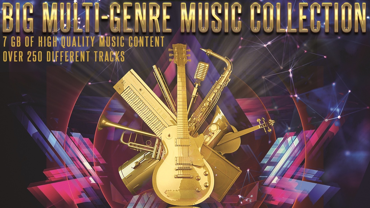 Media 1 for listing Big Multi-Genre Music Collection