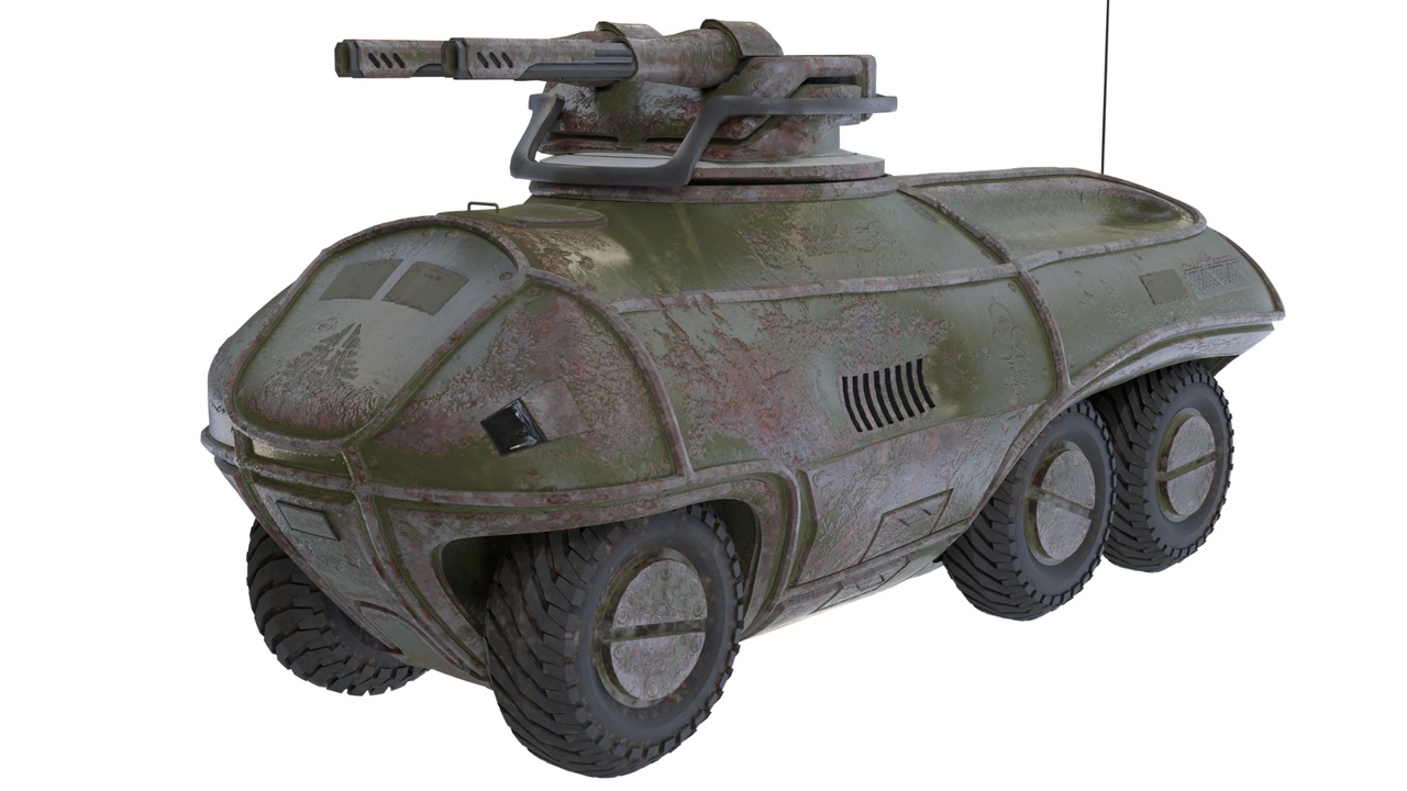 Media 1 for listing Futuristic Armored Recon Vehicle (3D Model)