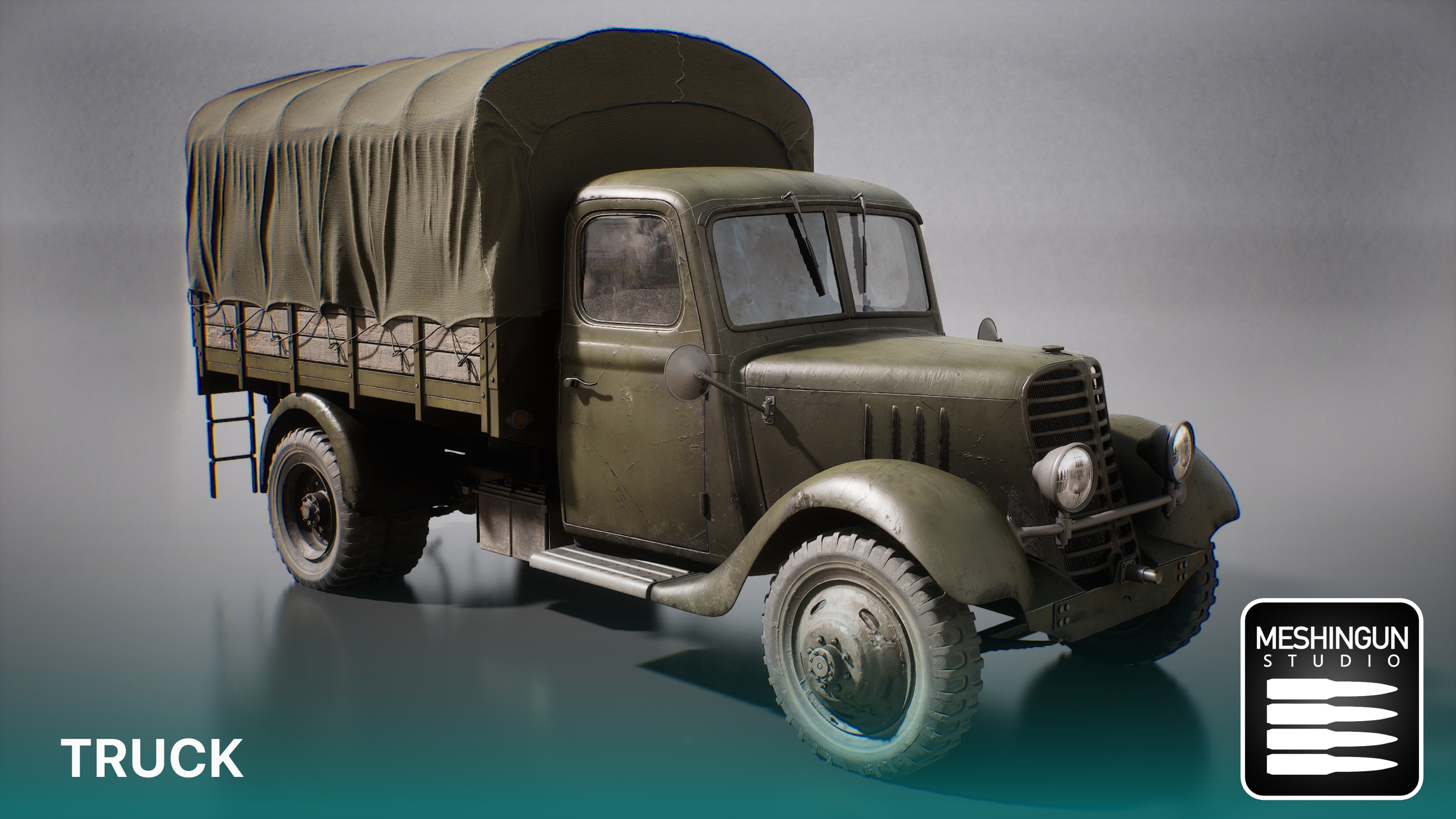 Media 1 for listing Truck [WW2 Army Vehicle]