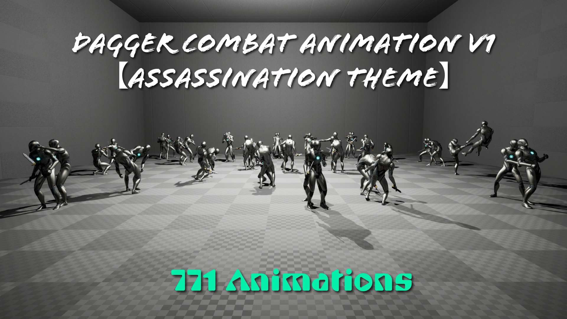 Dagger Combat Animation V1 【Assassination Theme】 | Fab