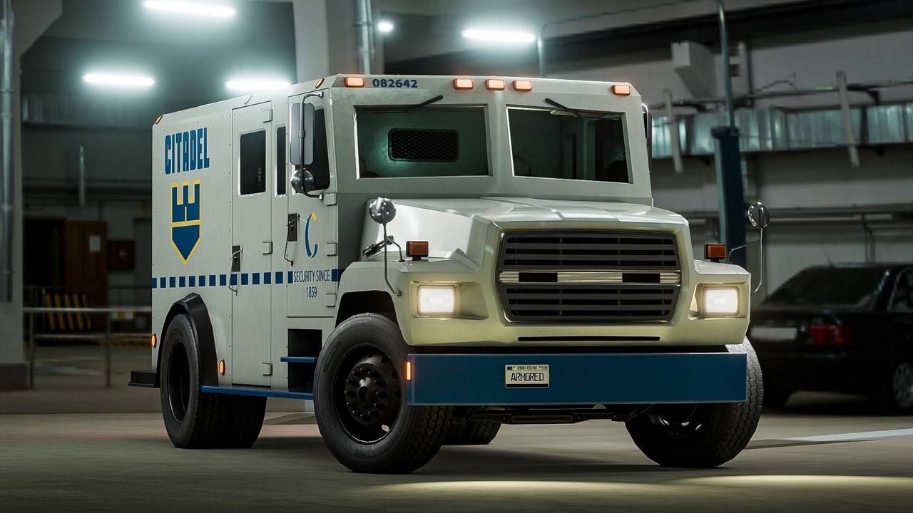 Media 1 for listing DRIVABLE CARS_ARMORED MONEY TRUCK