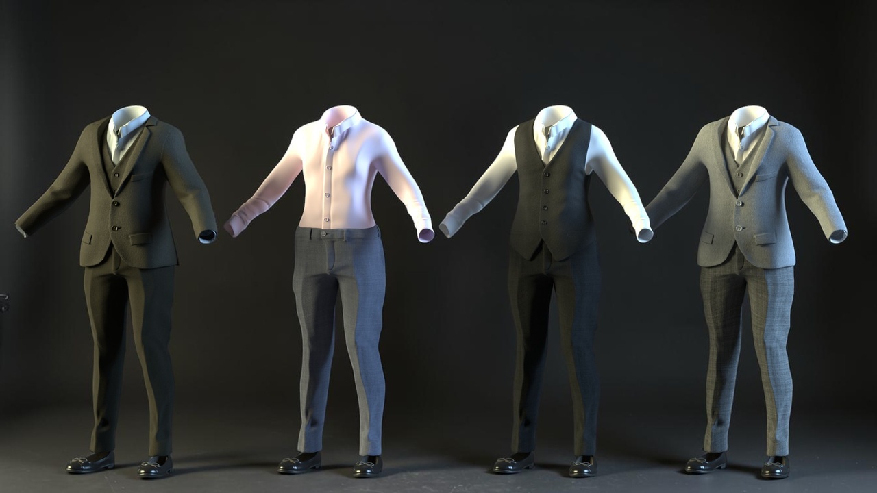 Media 1 for listing Female Business Outfit Pack - Metahuman Compatible
