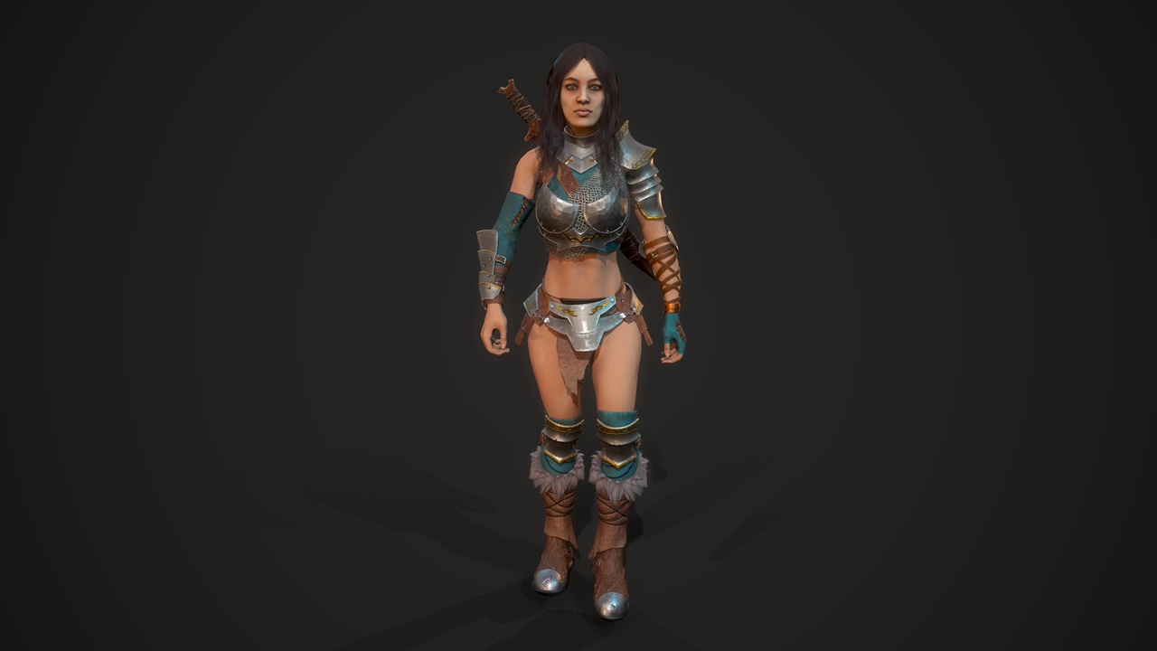 Media 1 for listing Warrior Maiden