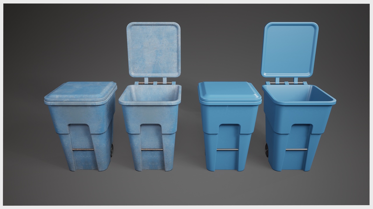Media 1 for listing Trashcan 04 - Game Ready