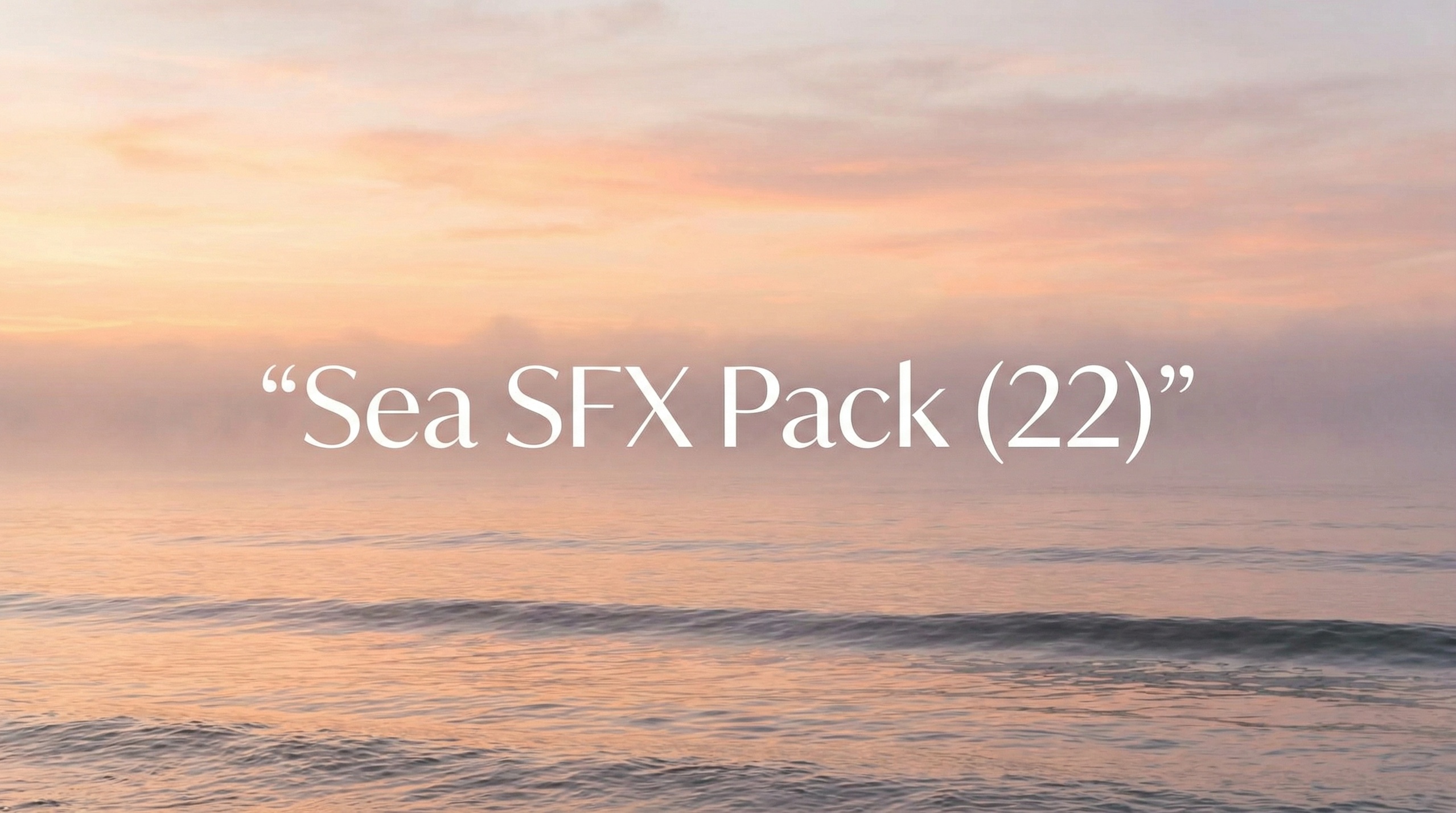 Media 1 for listing Sea SFX Pack (22)