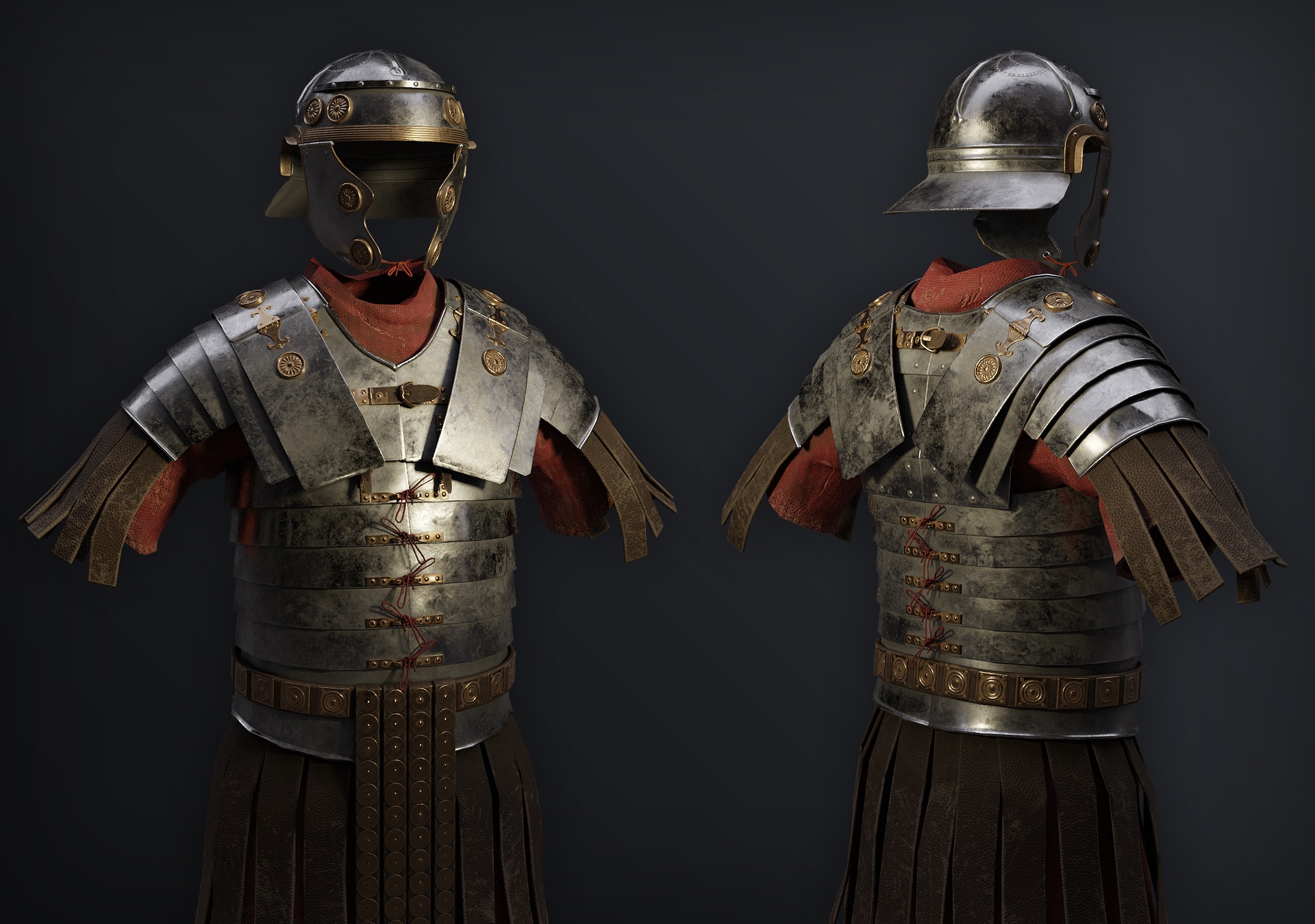Media 1 for listing Lorica Segmentata Ancient roman legionary armor