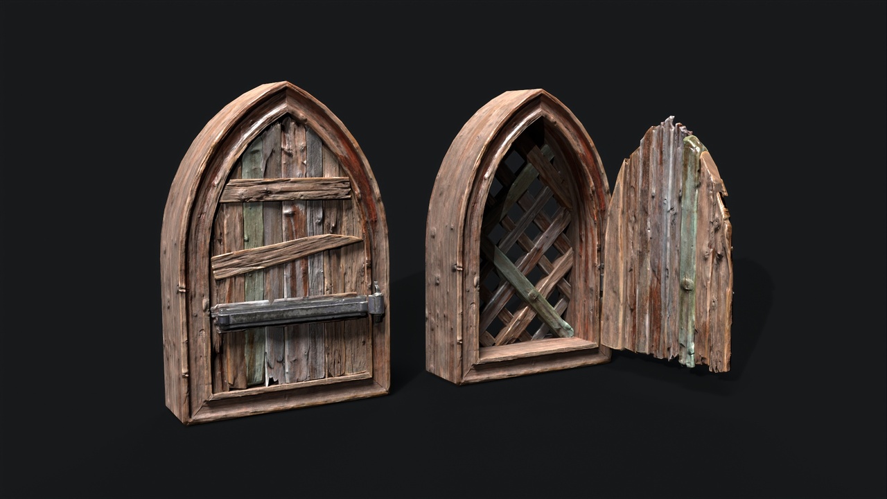 Media 1 for listing Wooden Window Set – Modular Openings for Houses and Cabins