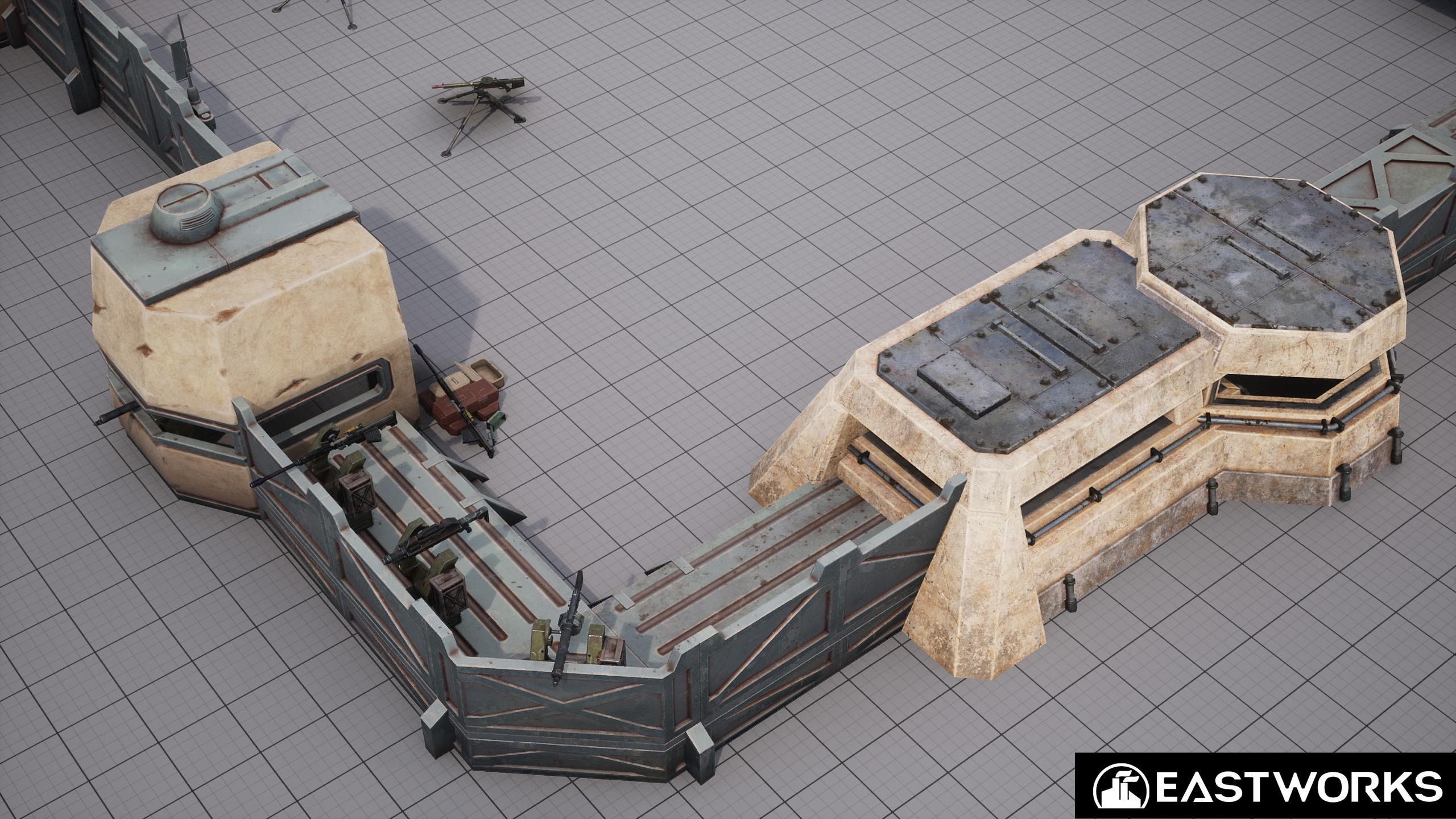 Media 1 for listing Sci-fi RTS Fortifications Pack 01