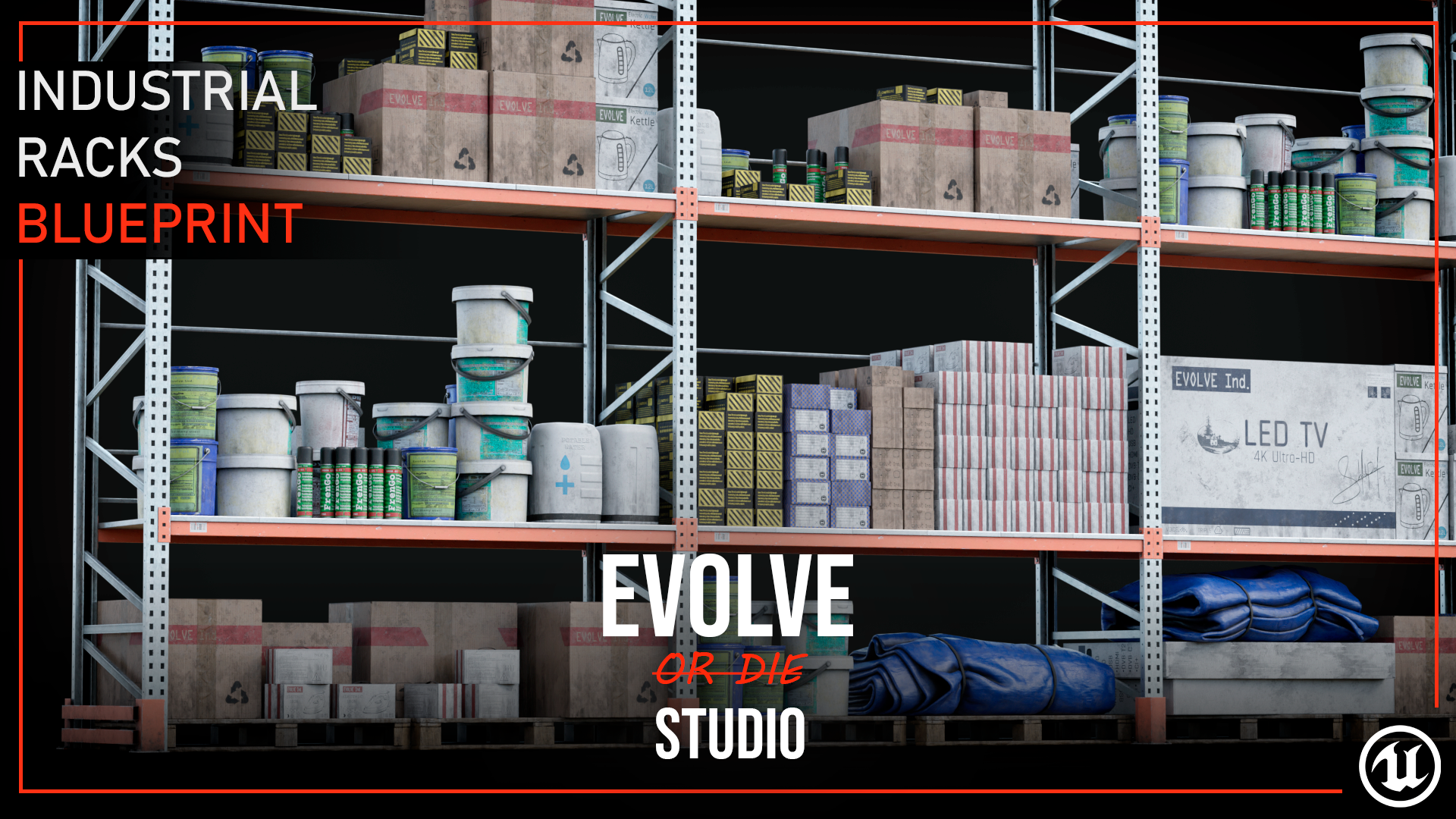 Industrial Racks Blueprint | Fab