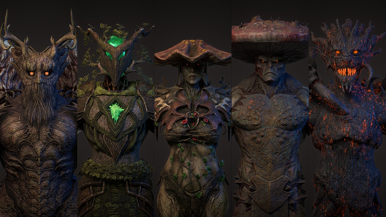 Media 1 for listing Forest Monsters asset pack