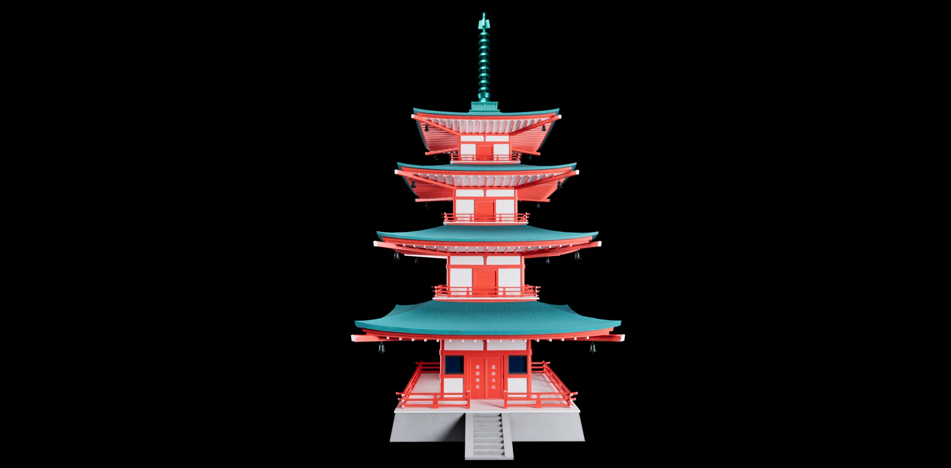 Media 1 for listing Japanese pagoda temple