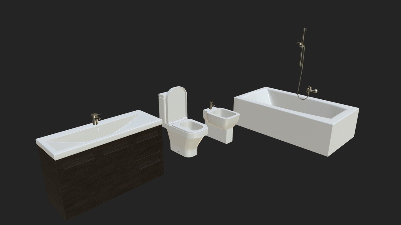 Media 1 for listing Bathroom set