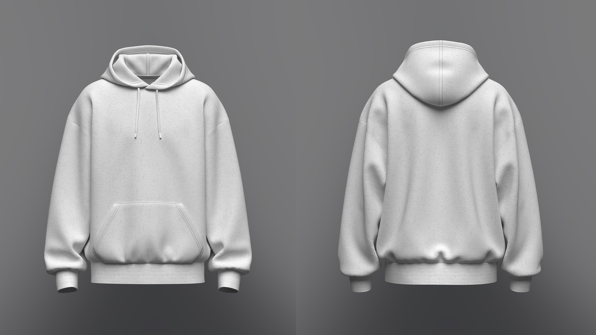 Media 1 for listing Men's Oversize Hoodie