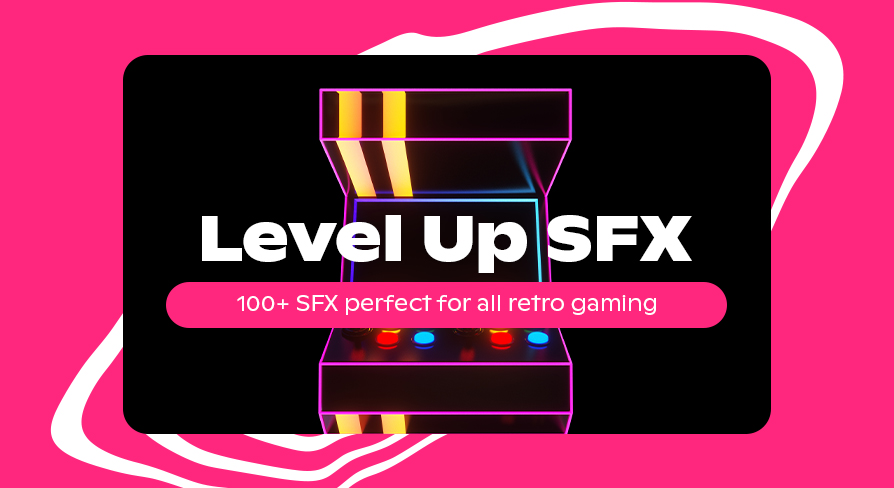 Level Up Retro Gaming SFX | Fab