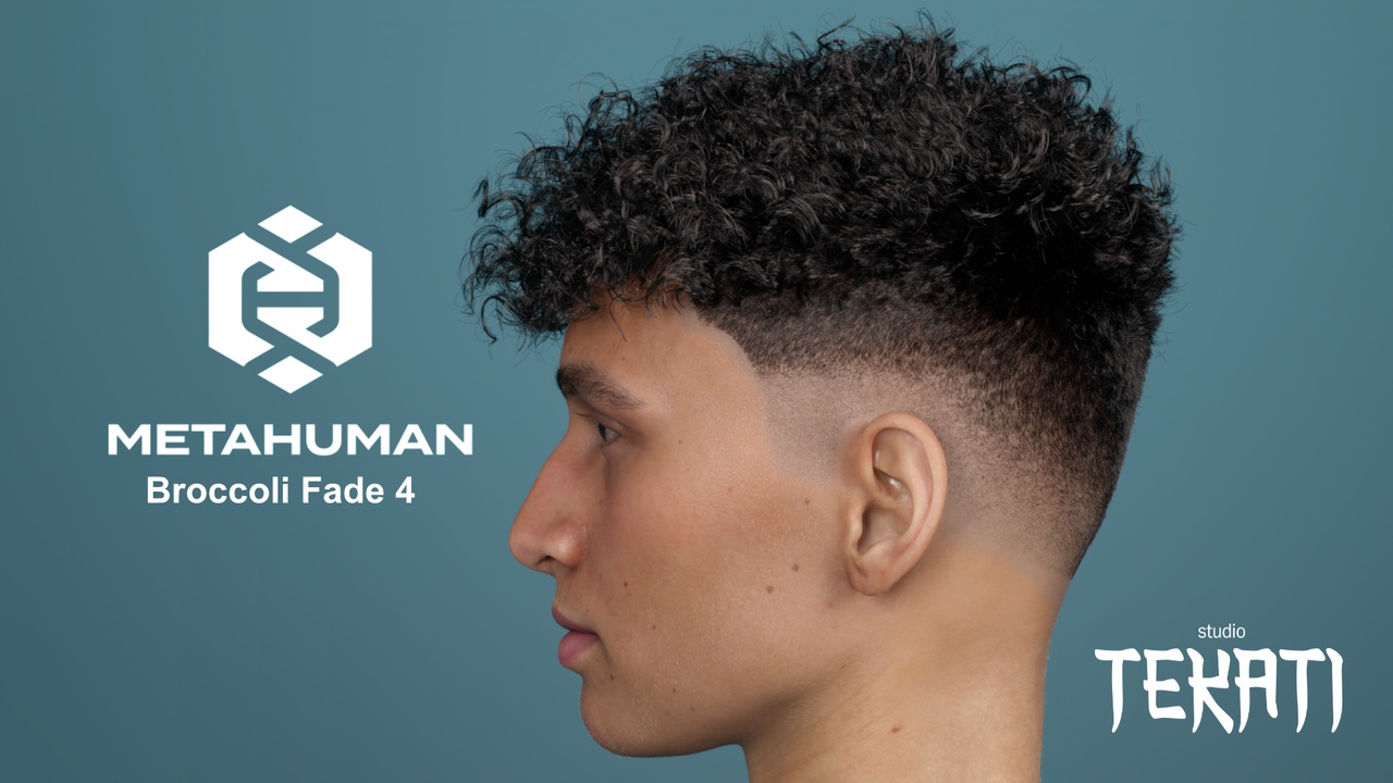 Media 1 for listing MetaHuman Broccoli Fade 4