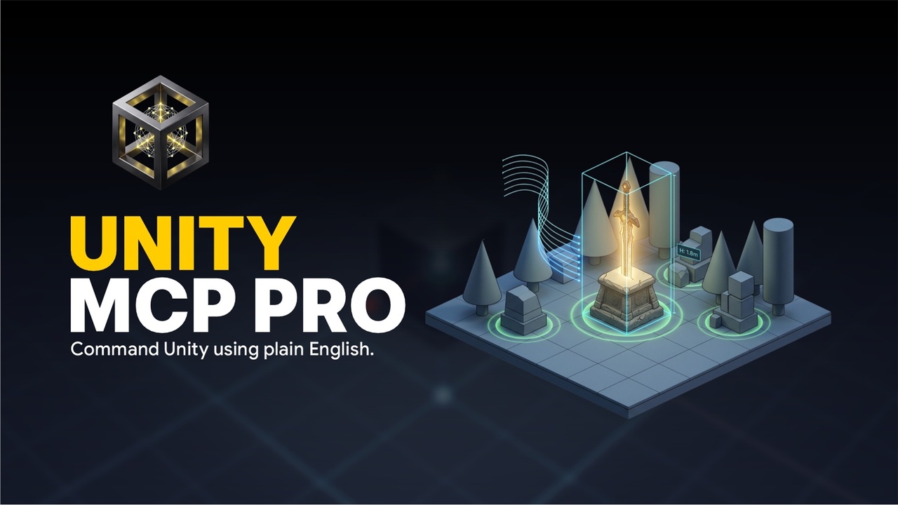 Media 1 for listing MCP Pro for Unity — AI Agent & MCP Bridge for the Editor