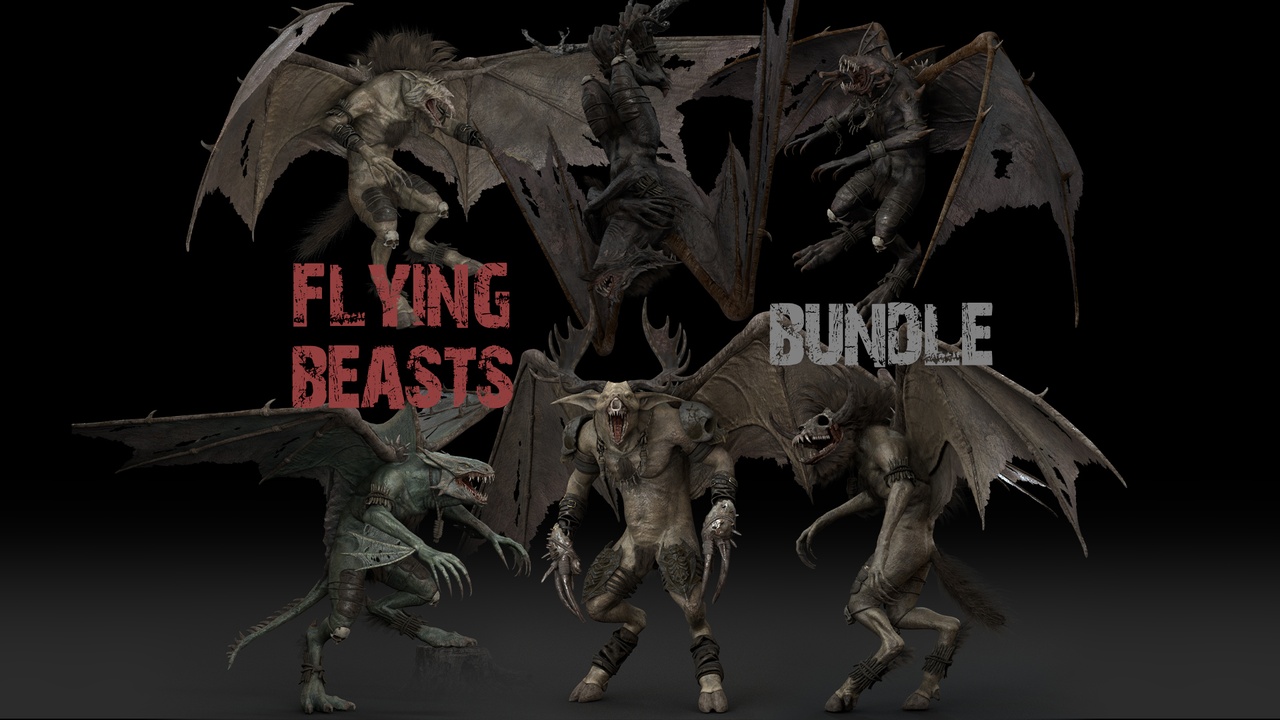 Media 1 for listing Flying Beasts Bundle