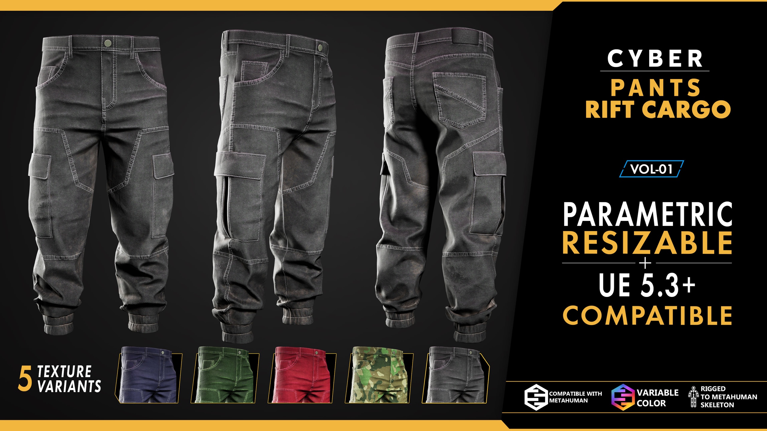 Media 1 for listing Modular Tactical Cargo Pants