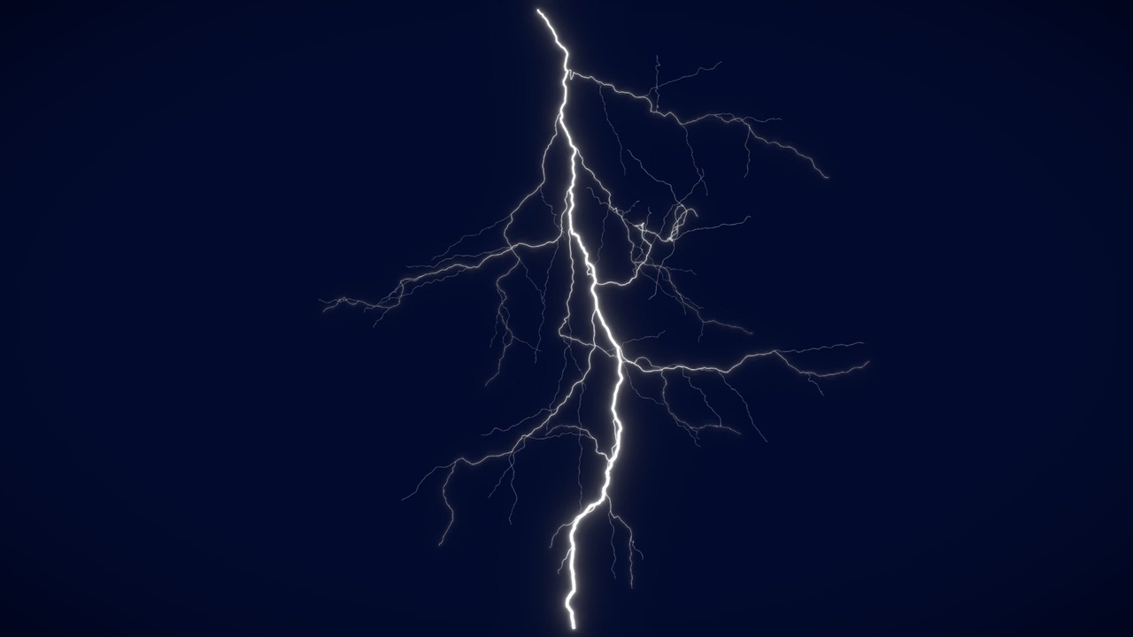 Media 1 for listing Realistic Cloud to Ground Lightning CG-03