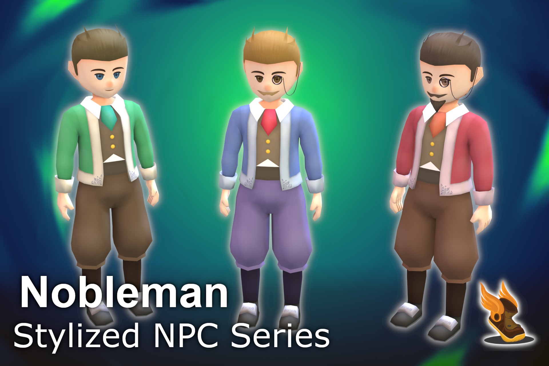 Media 1 for listing Stylized NPC - Nobleman